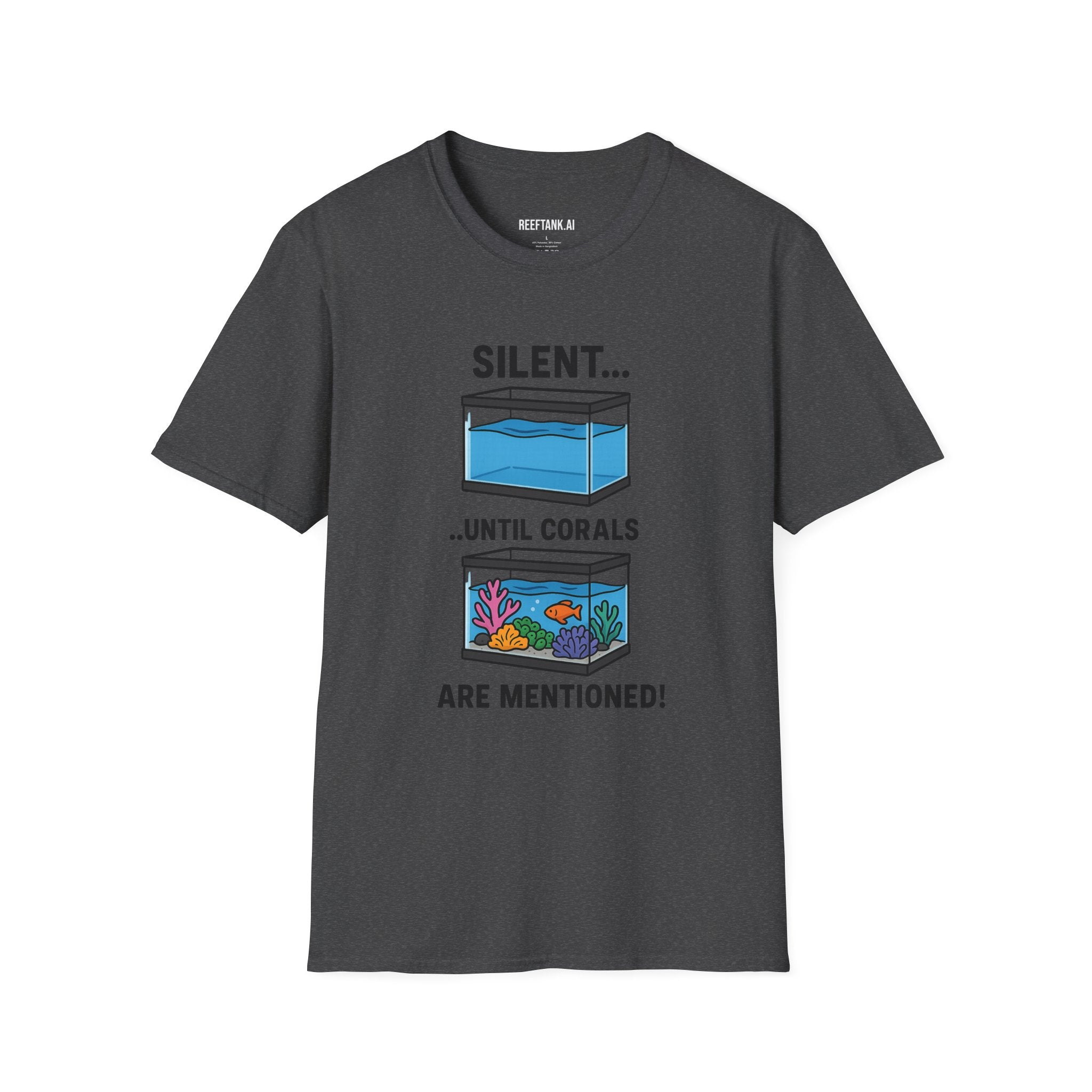 Silent until corals are mentioned